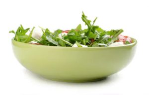 Slaatje mozzarella